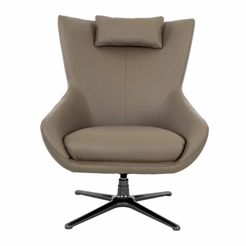 Fauteuils - Fauteuil pivotant en simili-cuir - ANGEL CERDÁ