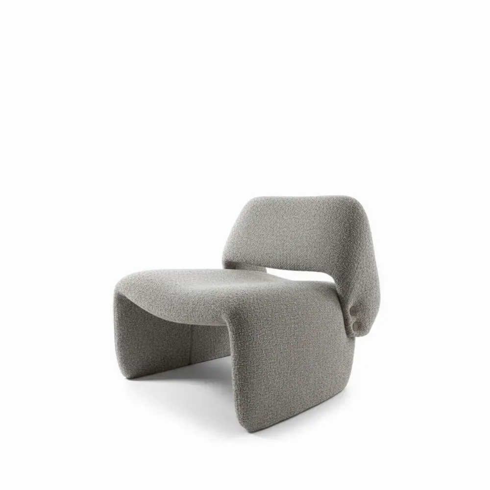 Armchairs - ROMA bouclette armchair - EMPREINTE DU TEMPS