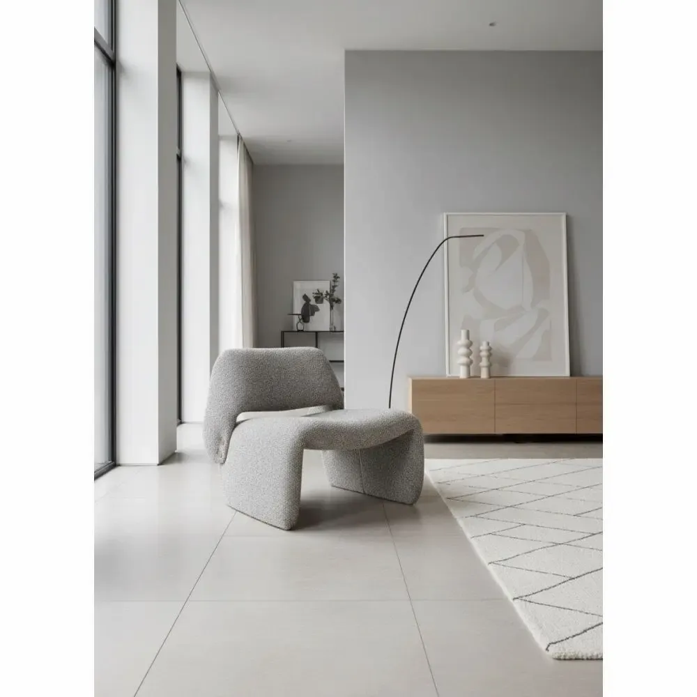 Armchairs - ROMA bouclette armchair - EMPREINTE DU TEMPS