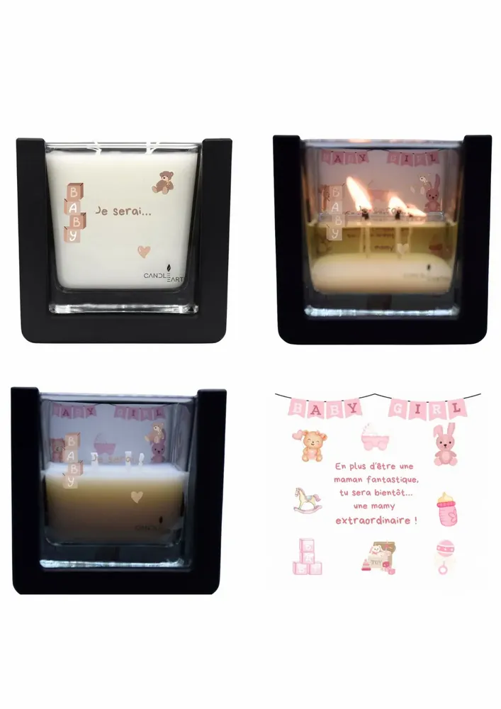 Cadeaux - Naissance - 🧸 Ptite Louloutte - BOUGIES CANDLEARTH
