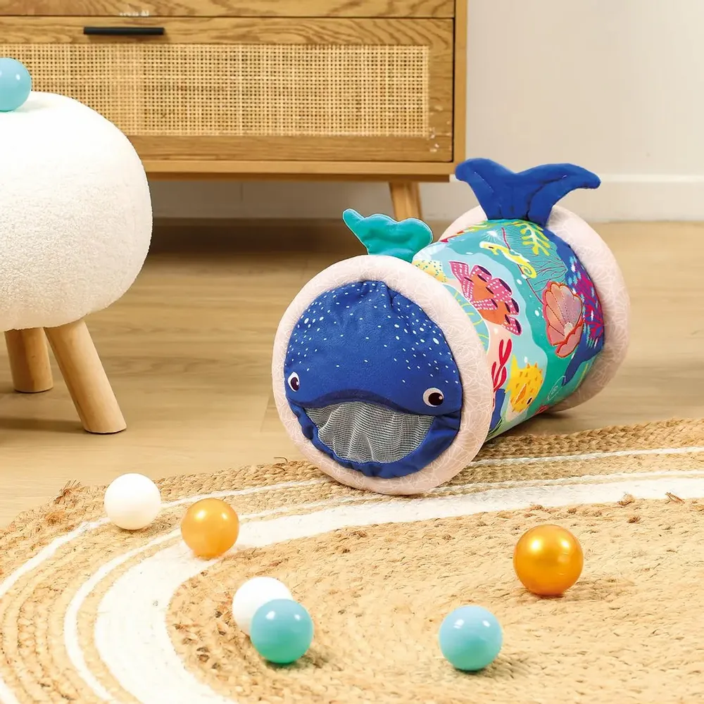 Jeux enfants - Baby Roller Baleine - LUDI