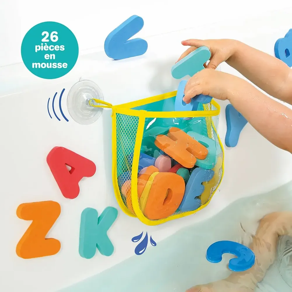 Accessoires enfants - Alphabet de bain - LUDI