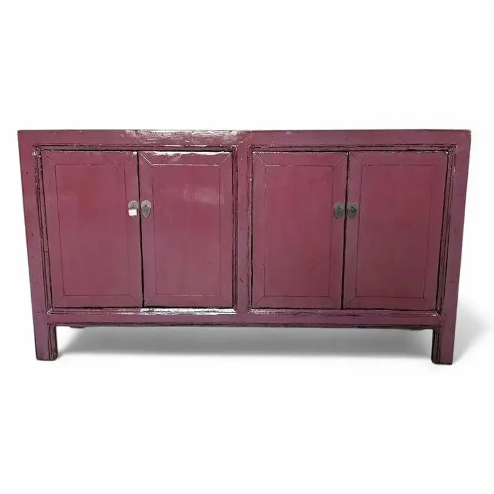 Sideboards - Old and unique lacquered sideboard - PAGODA INTERNATIONAL