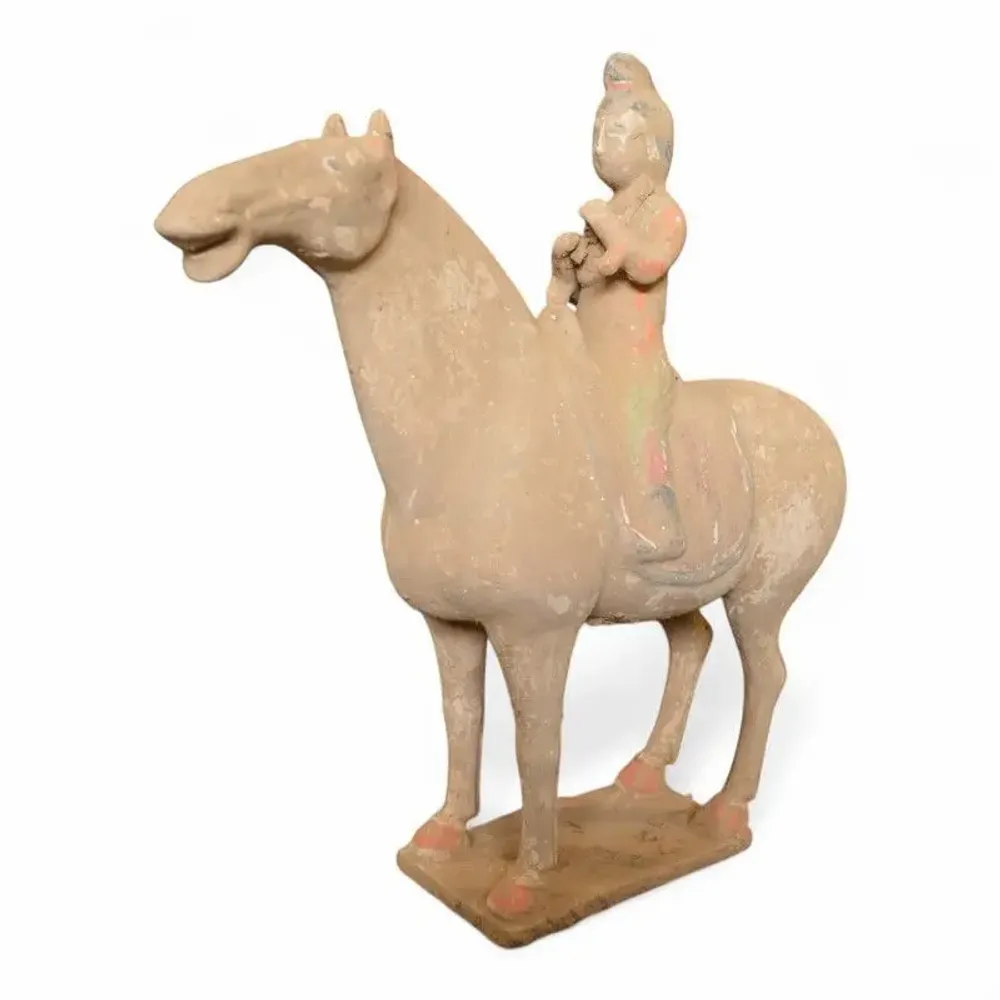 Sculptures, statuettes and miniatures - Ceramic horse sculpture - PAGODA INTERNATIONAL