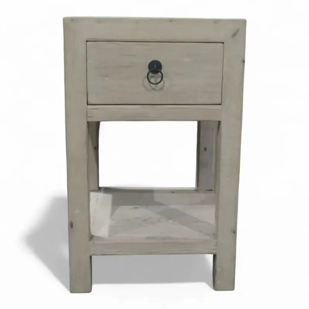 Tables de nuit - Table d'appoint naturelle avec tiroir - PAGODA INTERNATIONAL