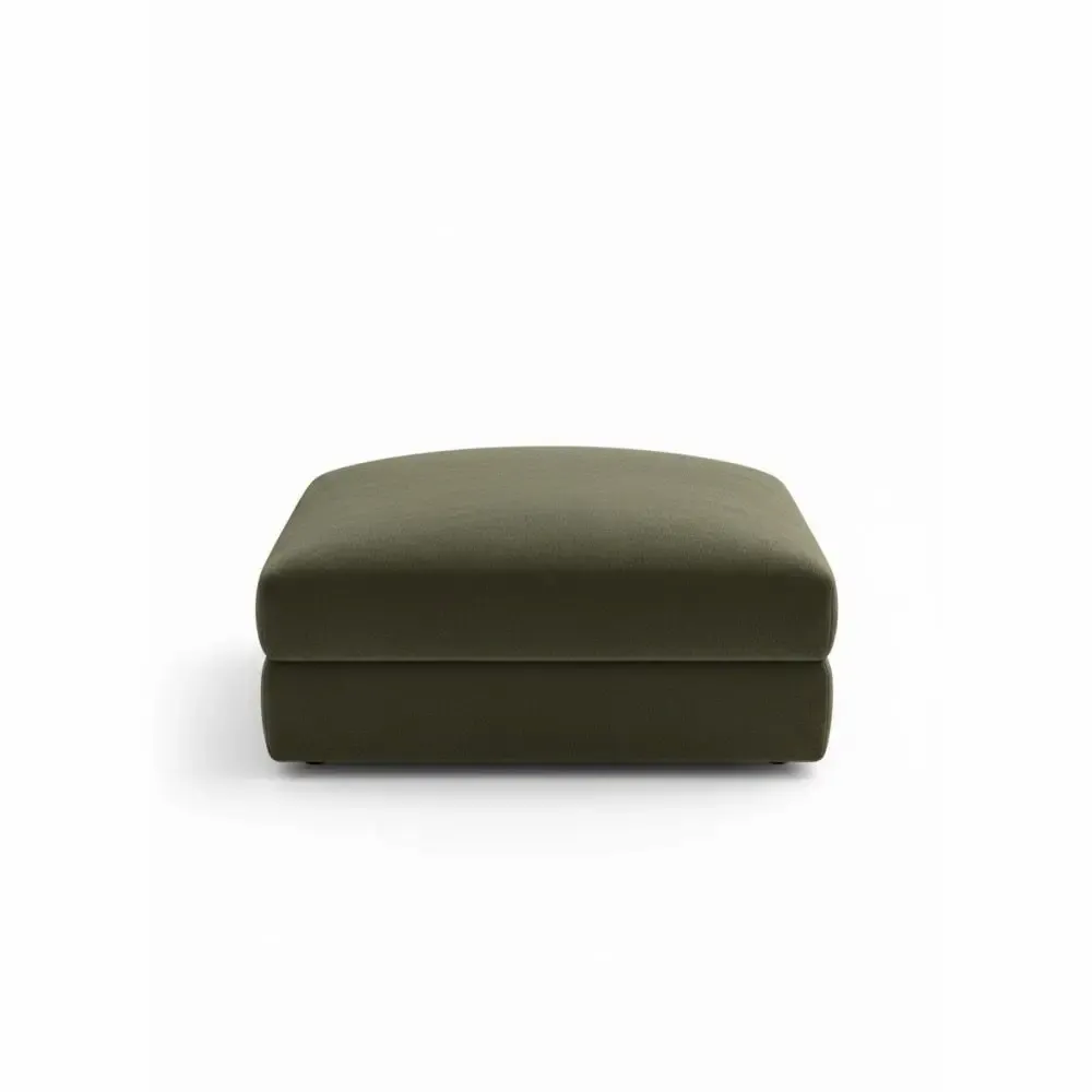Ottomans - ROMA green bean bag - EMPREINTE DU TEMPS