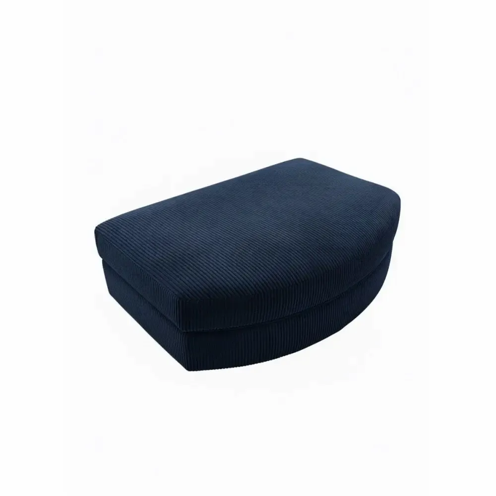 Ottomans - ROMA blue bean bag - EMPREINTE DU TEMPS