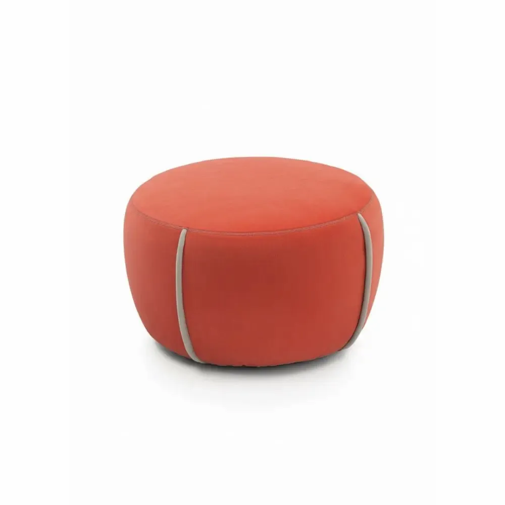 Poufs - Pouf PRINCE tondo 60 cm - EMPREINTE DU TEMPS