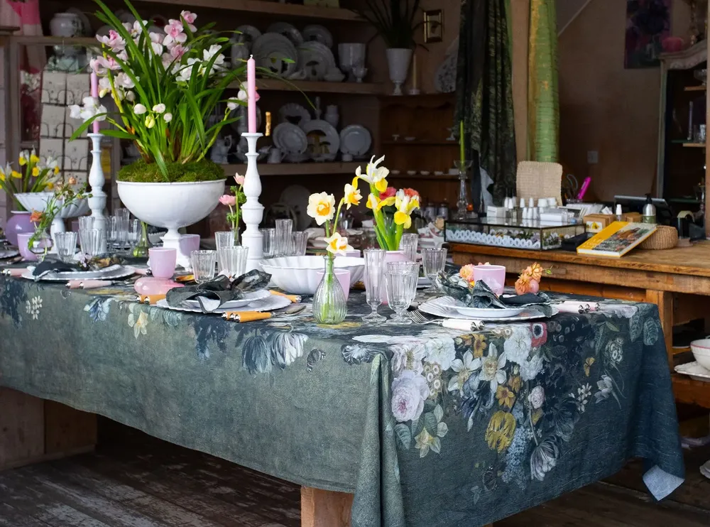 Linge de table textile - Nappes et serviettes en lin STILL LIFE - SUMMERILL AND BISHOP