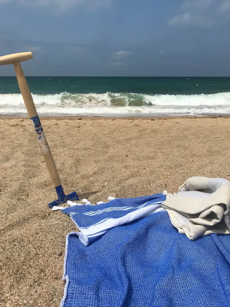 Other bath linens - hammam towel greek blue/white - OTTOMANIA