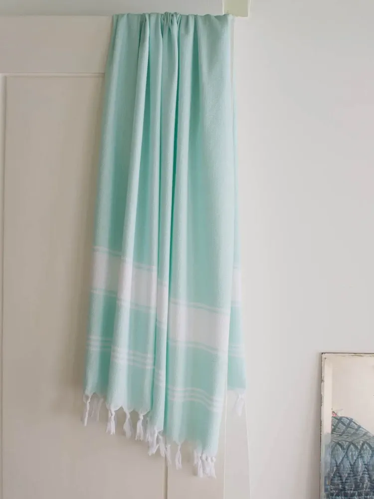Other bath linens - hammam towel mint/white - OTTOMANIA