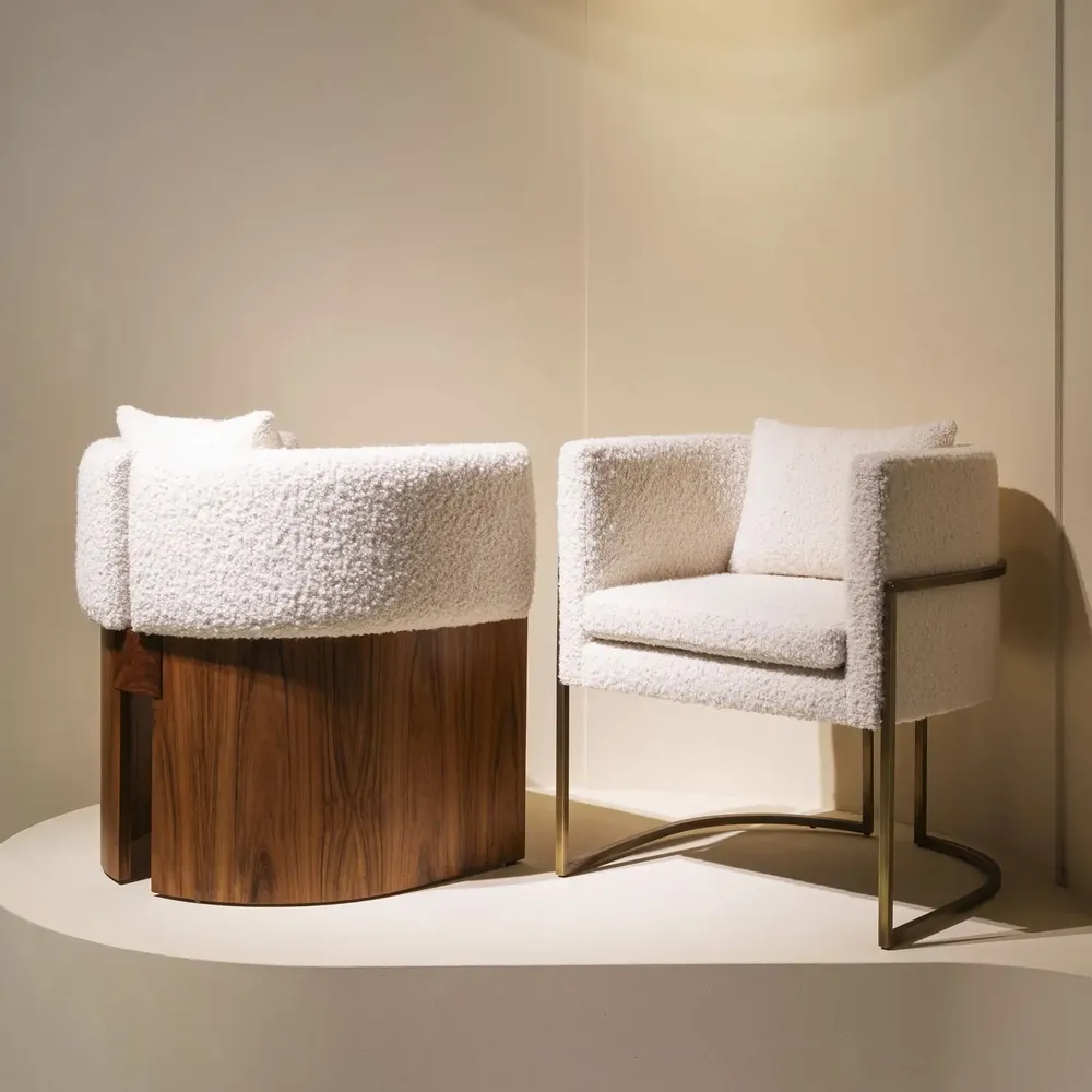 Chaises - Julius Chaise en Structure Laiton - DUISTT