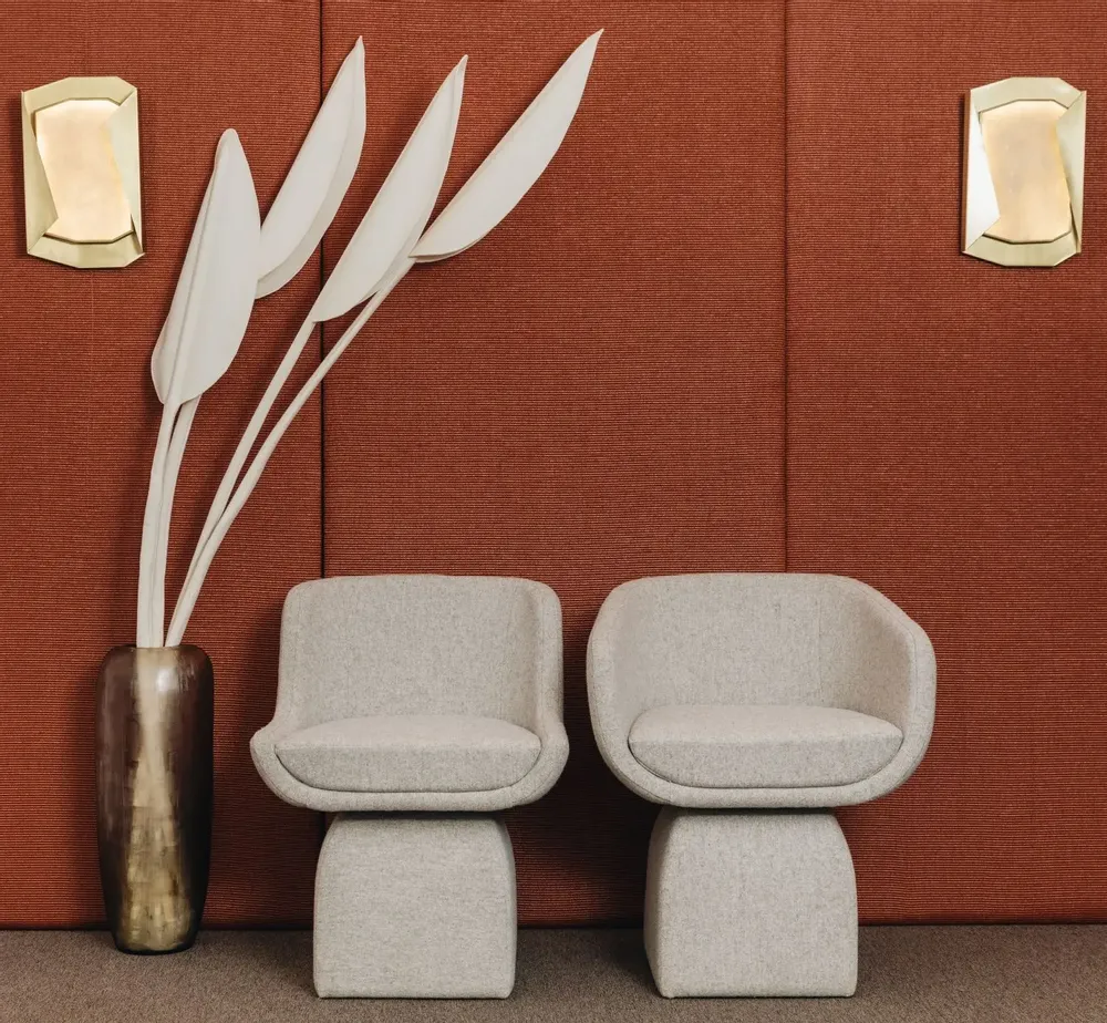 Chambres d'hôtels - Applique murale Stardust en Laiton Brossé - DUISTT