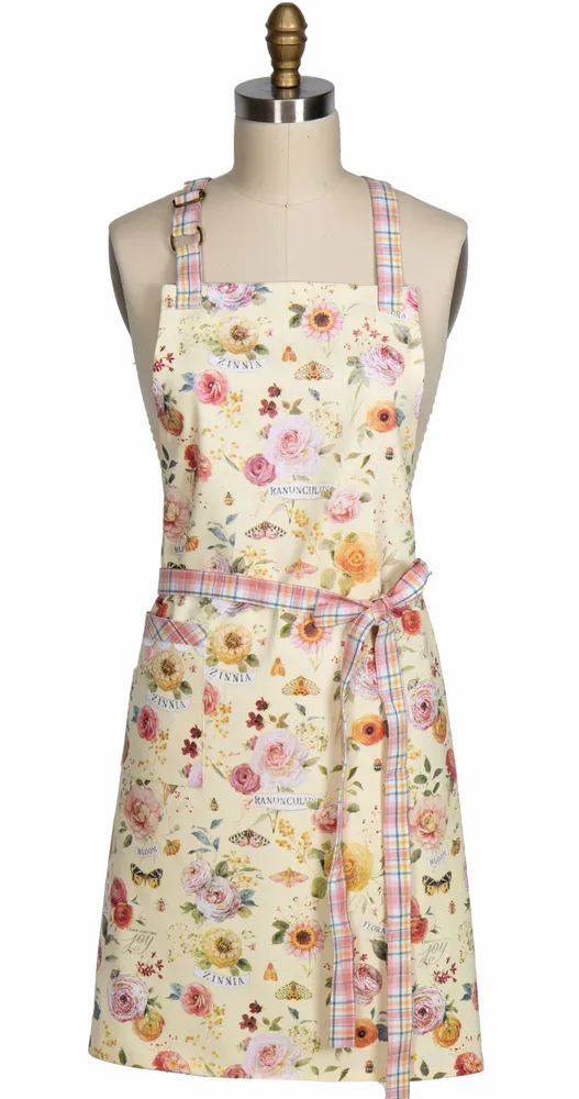 Tabliers de cuisine - tablier botanical sketchbook - KARENA INTERNATIONAL