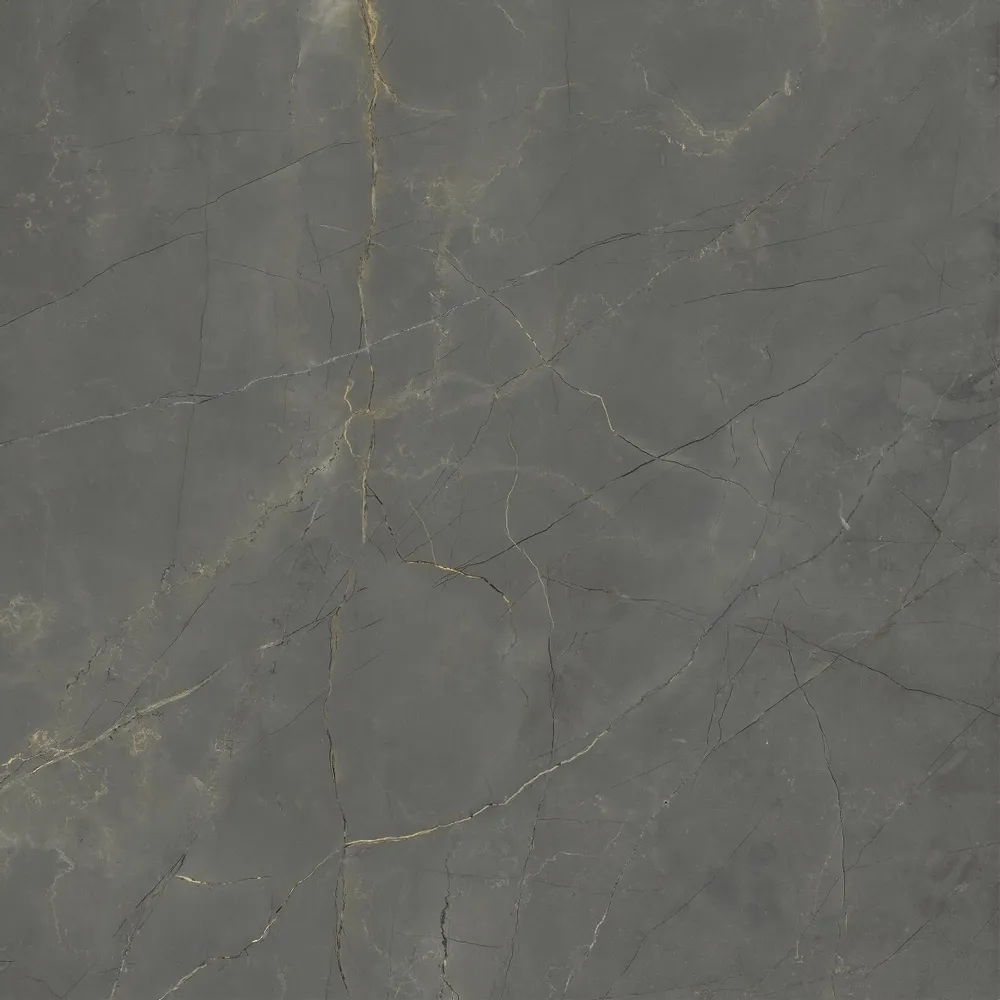 Indoor floor coverings - Porcelain Tile Marble Effect Black Matt 120x120 - EACL1516 - CERAMISHOP