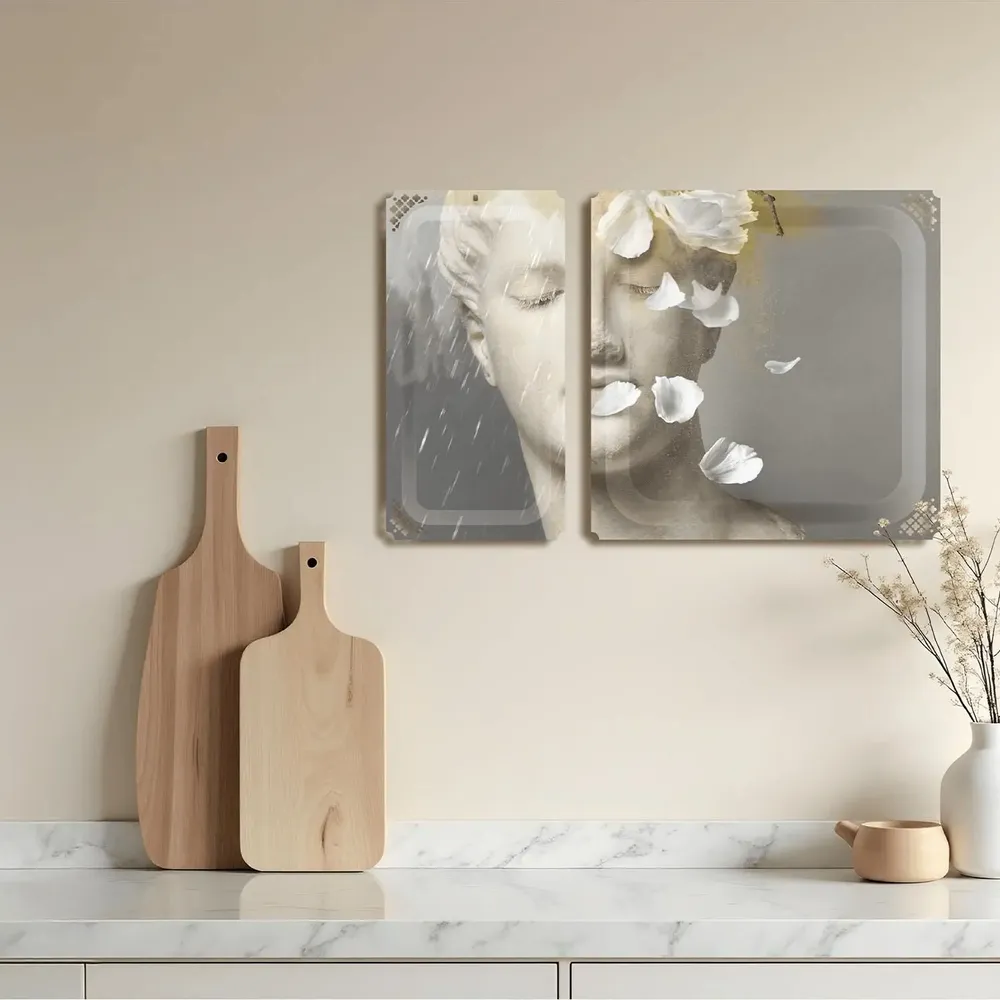 Plateaux - Aphrodite Duo -  plateau décoratif mural - IBRIDE