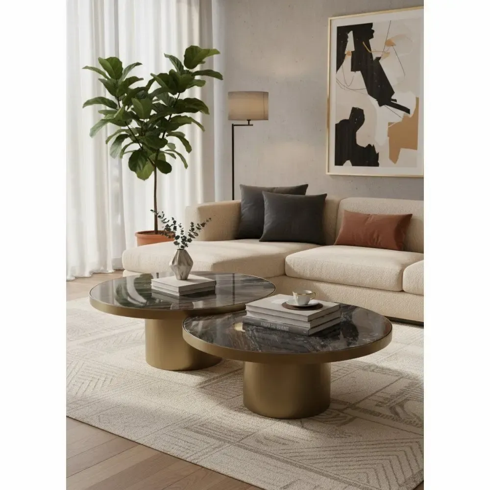 Coffee tables - SARRAMEO coffee table - EMPREINTE DU TEMPS