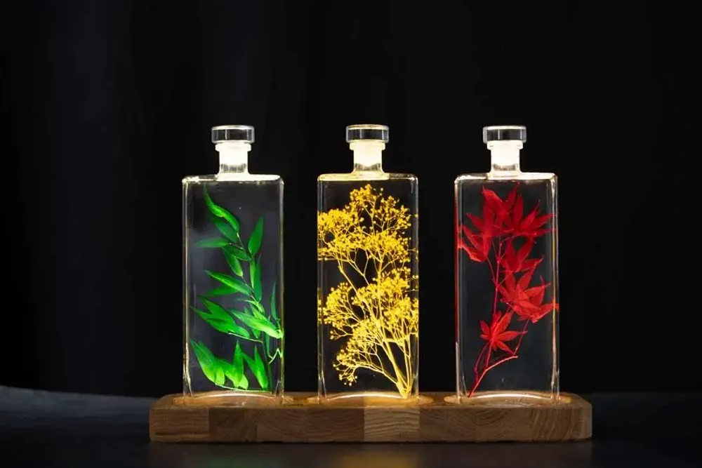 Decorative objects - Theophile's Herbarium — submerged plants and flowers - THEOPHILE BERTHON