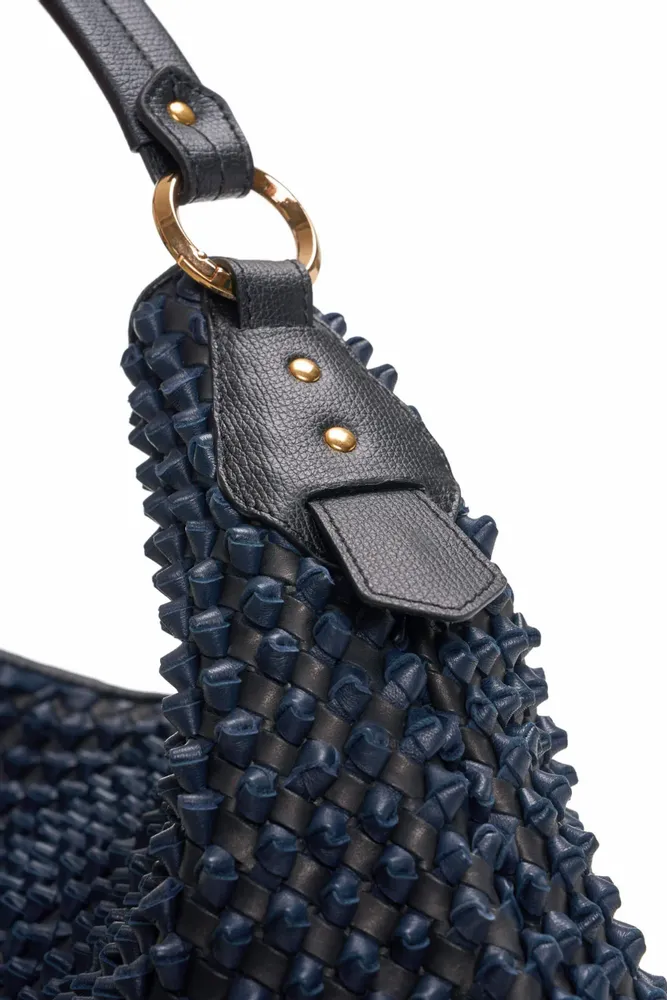 Bags and totes - Hobo bag with knot detail handmade weaving - SAPAF 1954