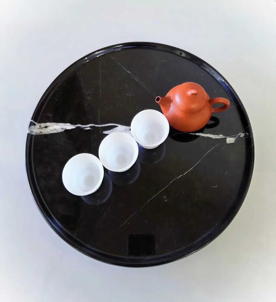 Plateaux - Plateau en marbre noir - SAGIT