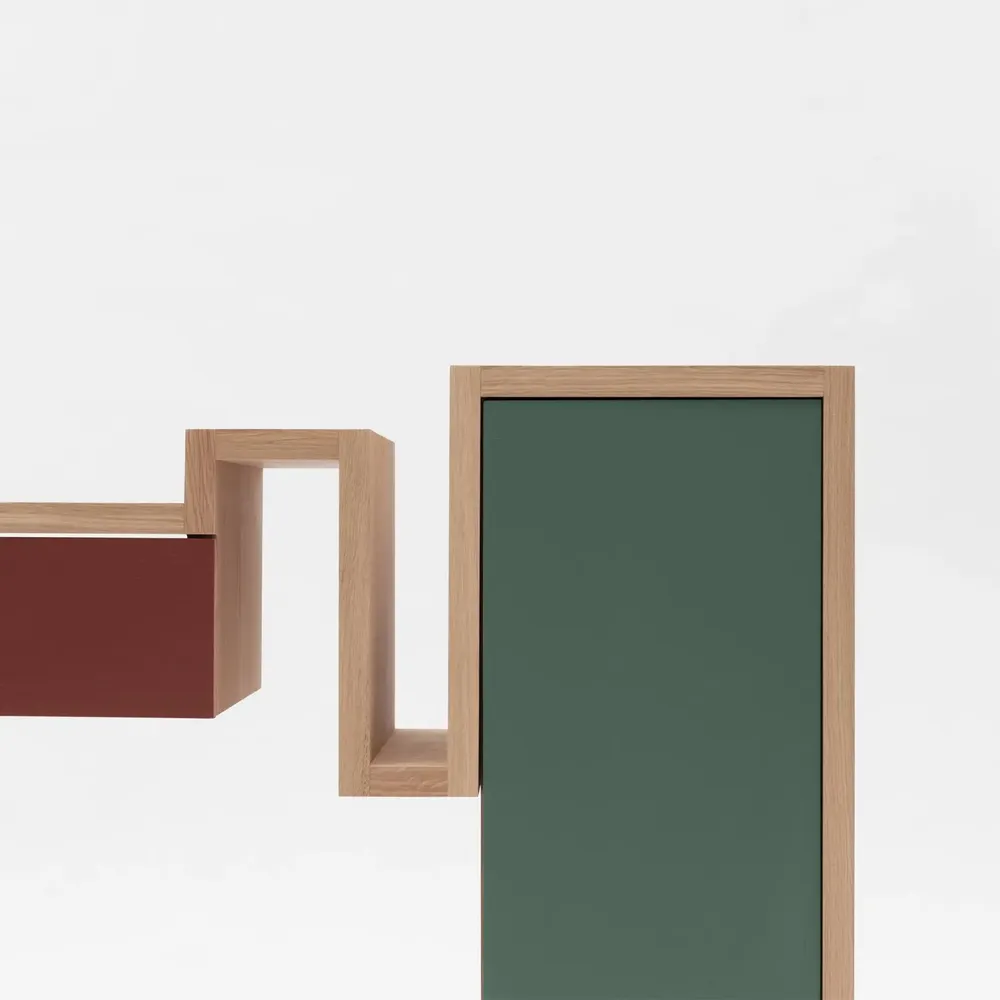 Office furniture and storage - GLYCINE console table - DRUGEOT MANUFACTURE