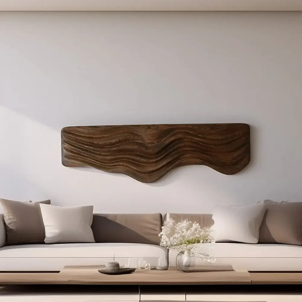 Objets de décoration - Poseidon | Sculpture Murale d’Exception | Chêne Européen Ma - NEXART