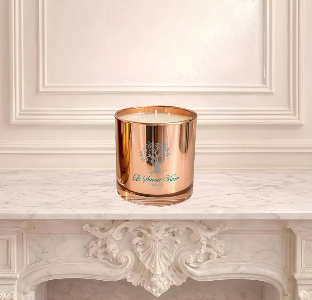 Verre d'art - Signature Elite Medium, doré rose - - LE SAVOIR VIVRE