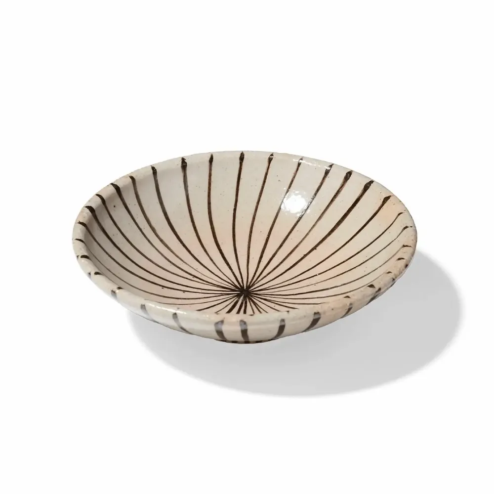 Bols - Tokusa - bol peu profond/bol à riz - MARUMITSU POTERIE