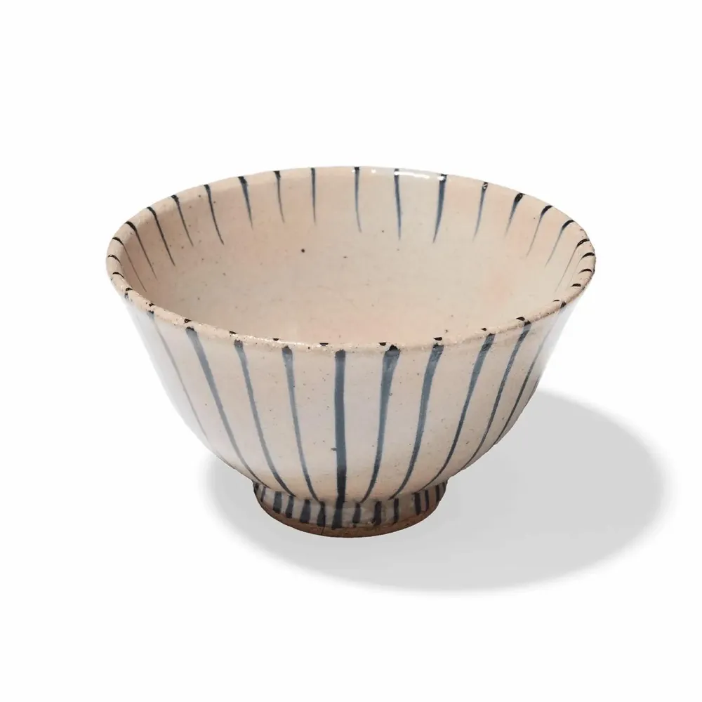 Bols - Tokusa - bol peu profond/bol à riz - MARUMITSU POTERIE