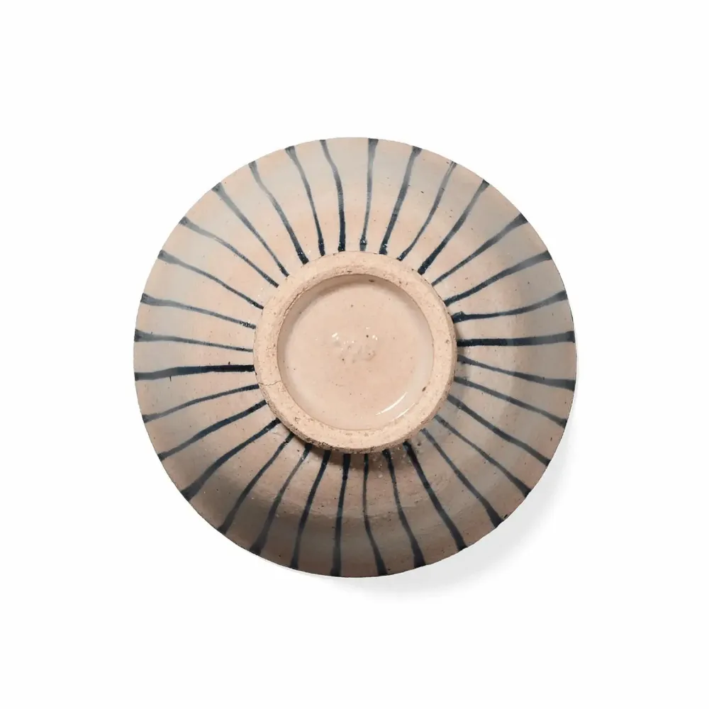 Bols - Tokusa - bol peu profond/bol à riz - MARUMITSU POTERIE