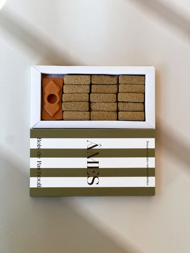 Objets de décoration - Encens - 15 briques et porte encens - ÂMES