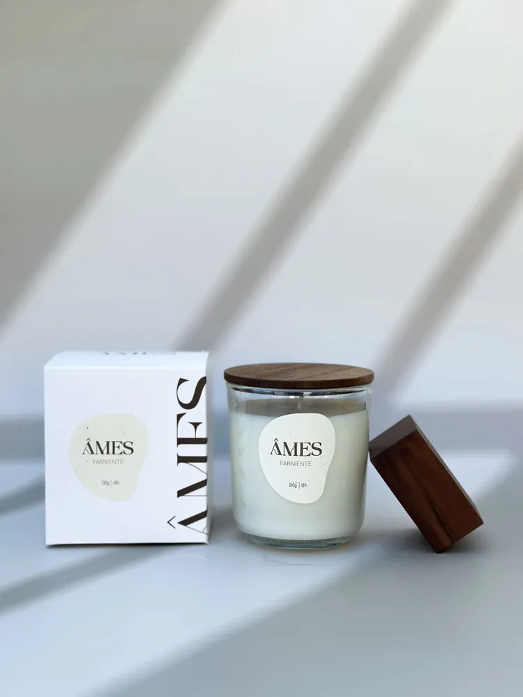Candles - Bougie parfumée - Collection Farniente - ÂMES