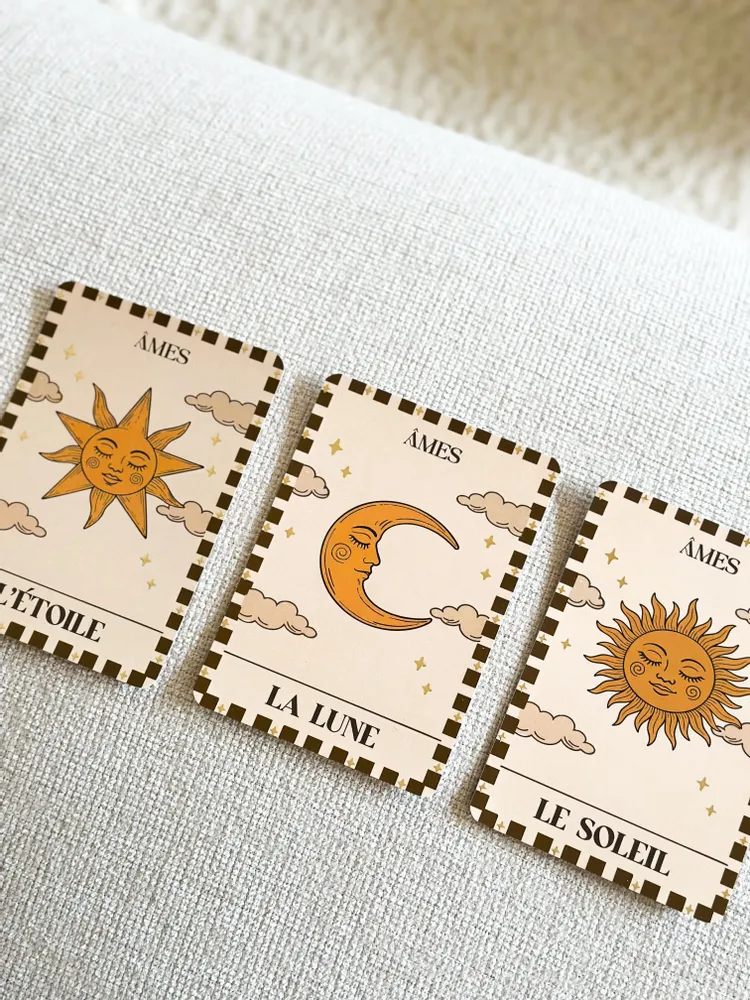 Decorative objects - TAROT card - ÂMES