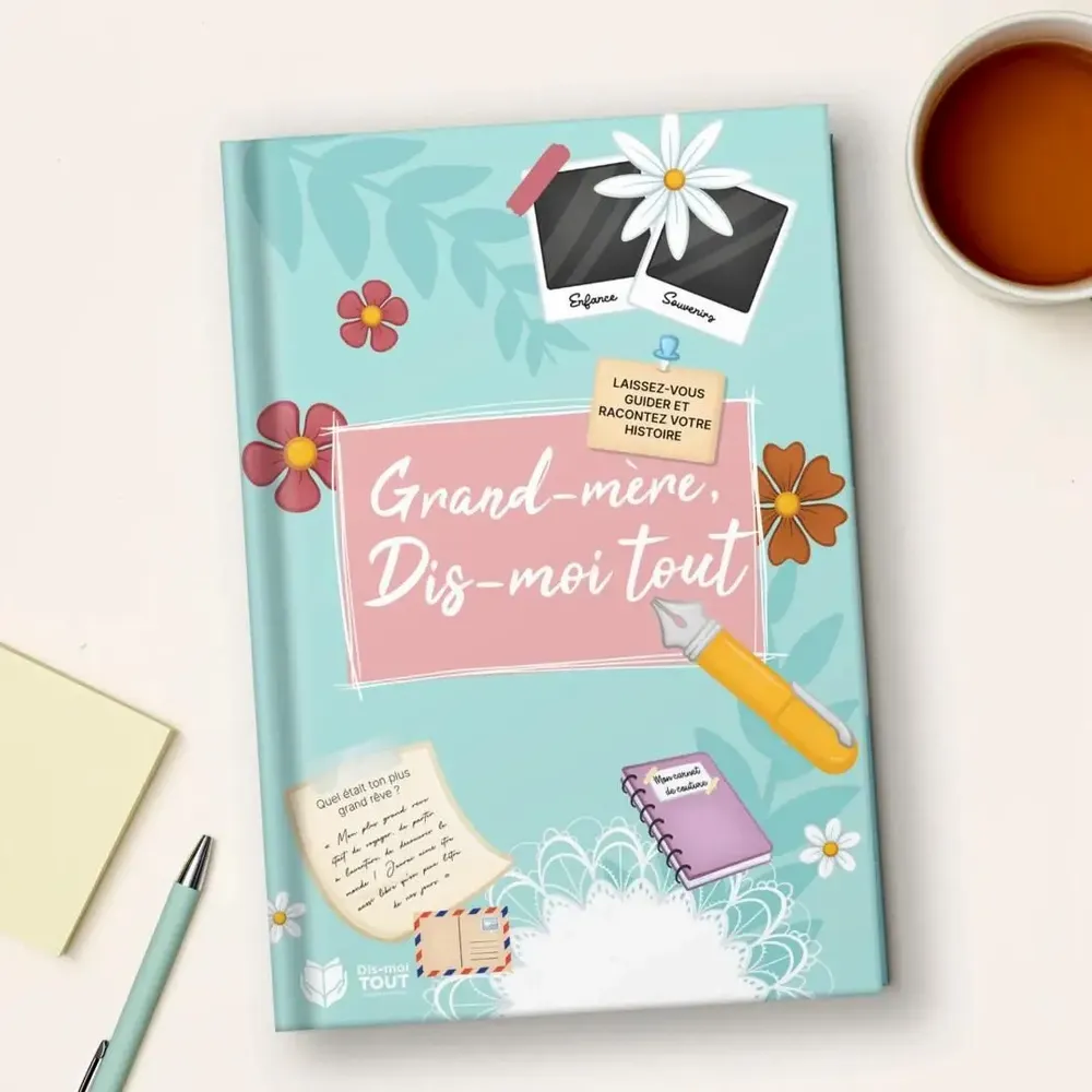 Gifts - Grandma, tell me everything gift book - DIS-MOI TOUT