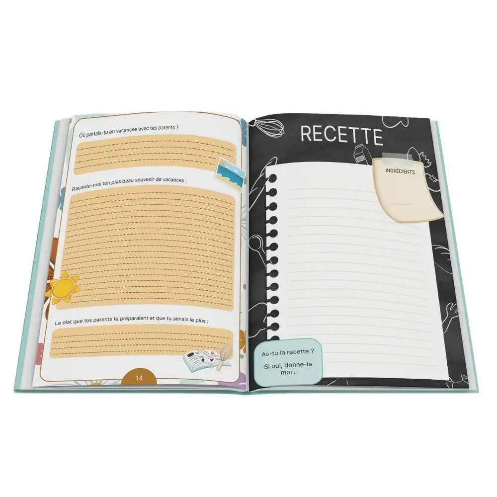 Gifts - Grandma, tell me everything gift book - DIS-MOI TOUT