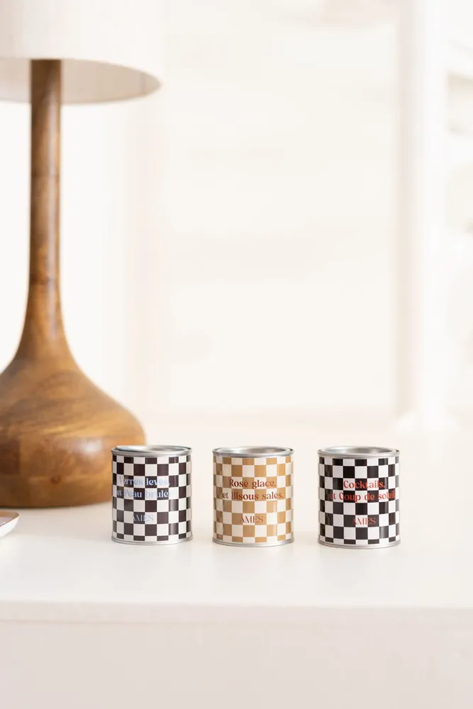 Candles - DAMIER candles - ÂMES