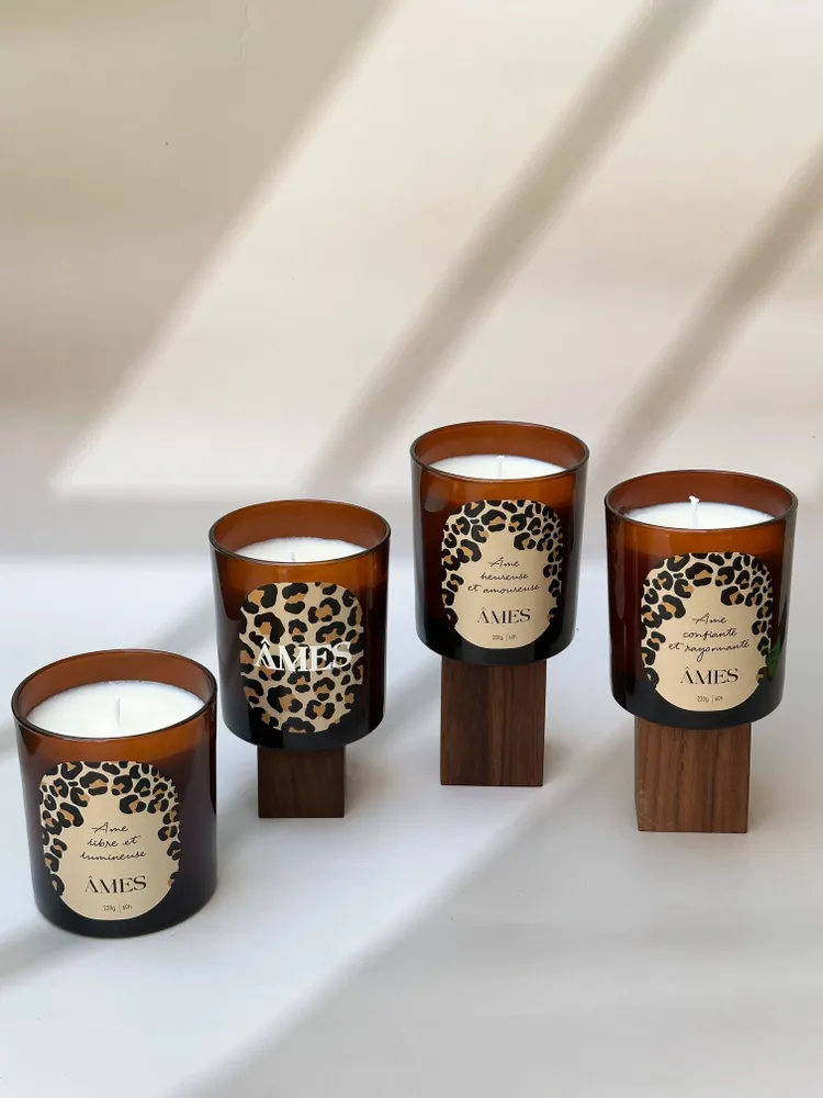 Candles - Collection Léopard - ÂMES