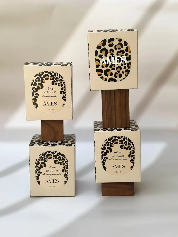 Candles - Collection Léopard - ÂMES