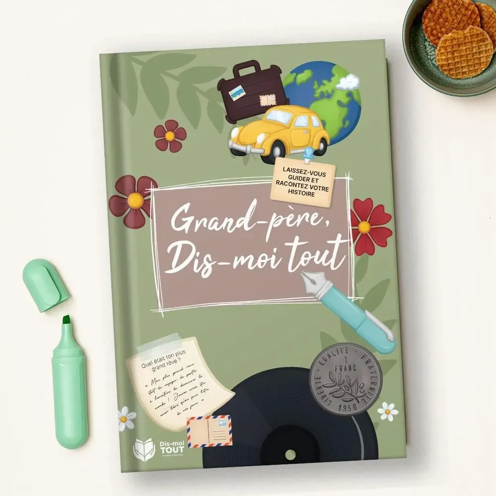 Gifts - Grandpa, tell me everything gift book - DIS-MOI TOUT