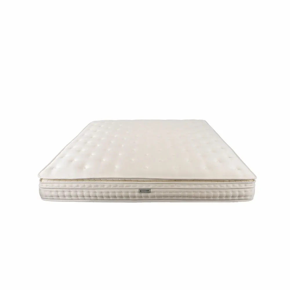 Hotel bedding - Hybrid mattress with natural latex, mini springs and 7-zone pocket springs 160x200 - ANGEL CERDÁ