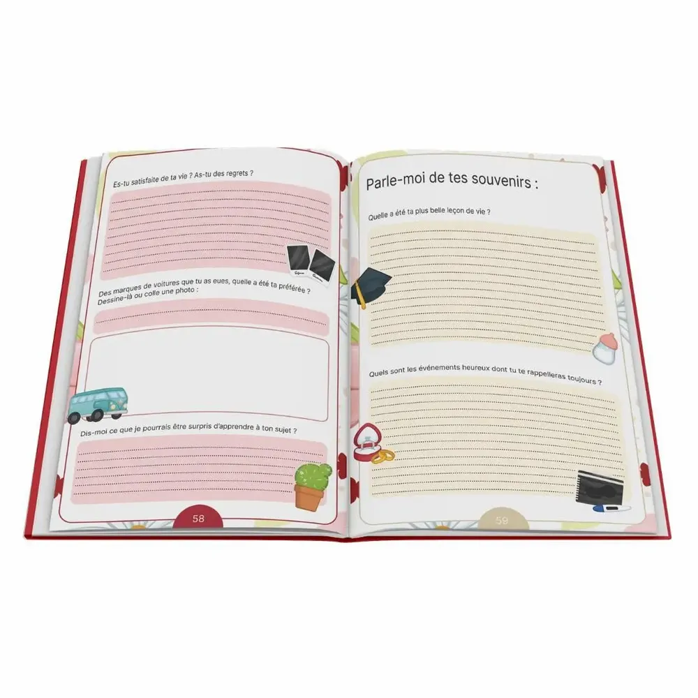 Gifts - Mom, tell me everything gift book - DIS-MOI TOUT