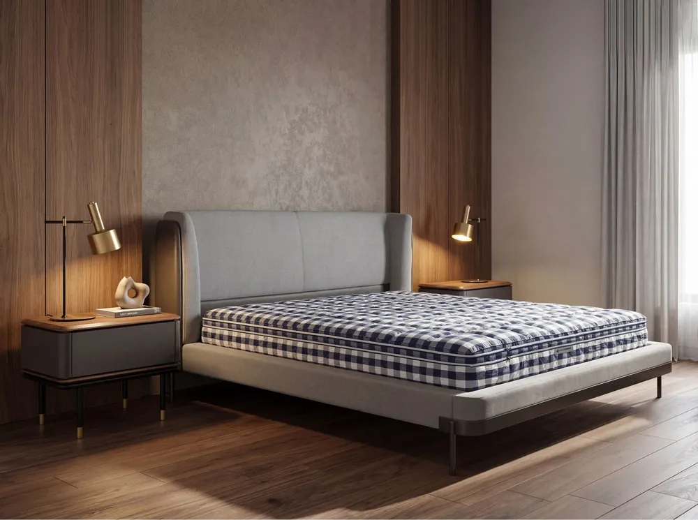 Literie pour hôtels - Matelas hybride en latex naturel avec mini ressorts ensachés Cooltex 160x200 - ANGEL CERDÁ