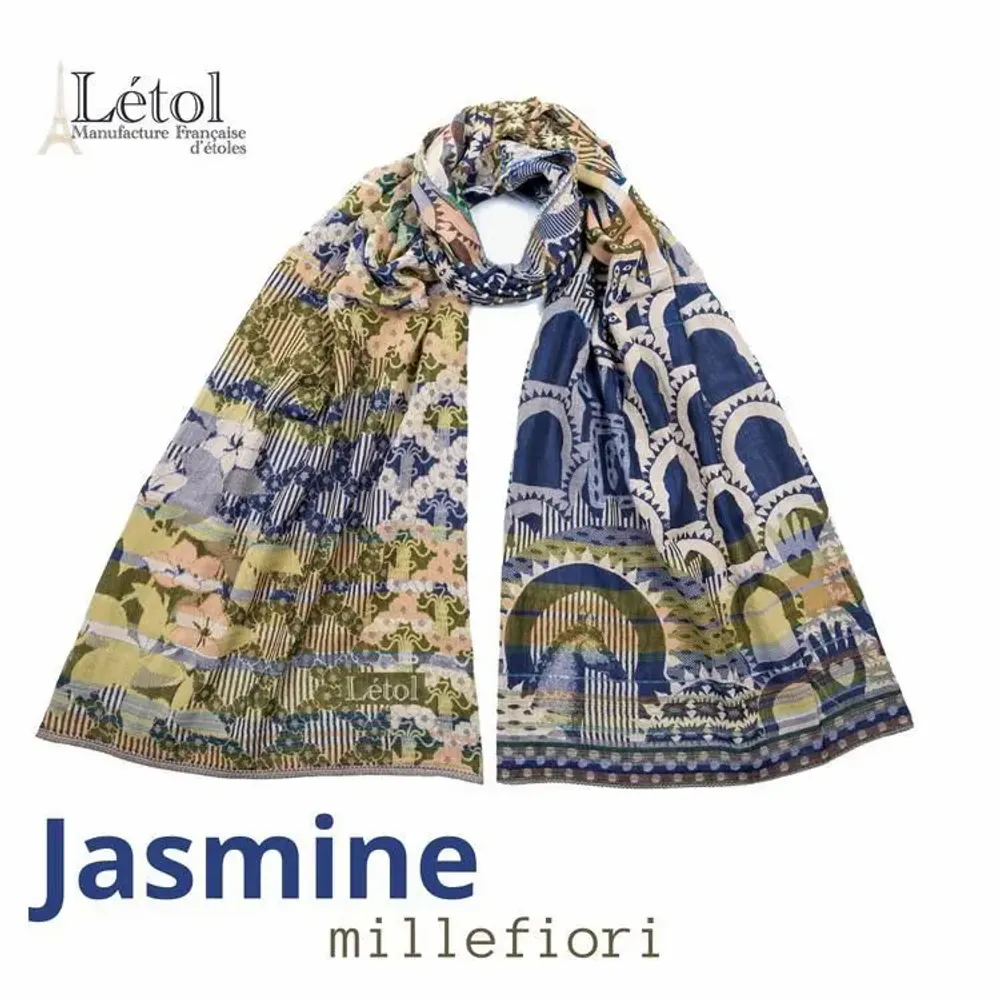 Foulards et écharpes - Etole Létol collection PE2026 - LÉTOL , MANUFACTURE FRANÇAISE D'ÉTOLES