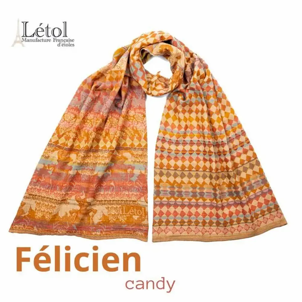 Foulards et écharpes - Etole Létol collection PE2026 - LÉTOL , MANUFACTURE FRANÇAISE D'ÉTOLES