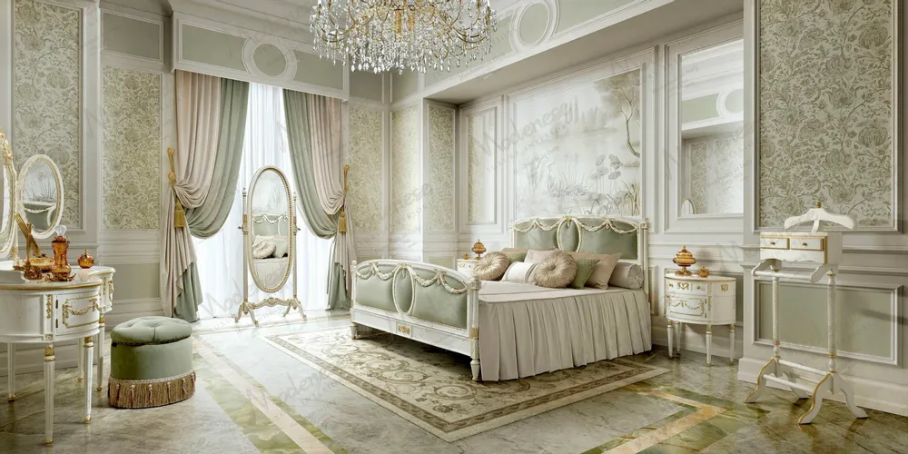 Beds - Timeless Bedroom - MODENESE LUXURY FURNITURE
