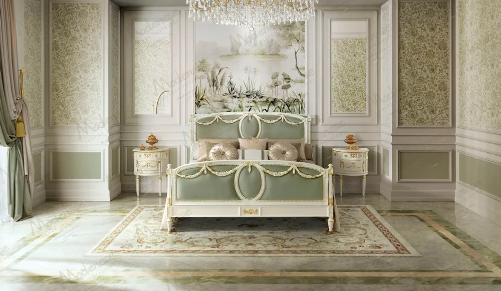Beds - Timeless Bedroom - MODENESE LUXURY FURNITURE