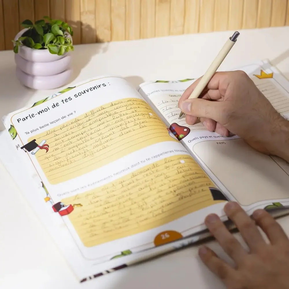 Gifts - Godfather gift book, tell me everything - DIS-MOI TOUT