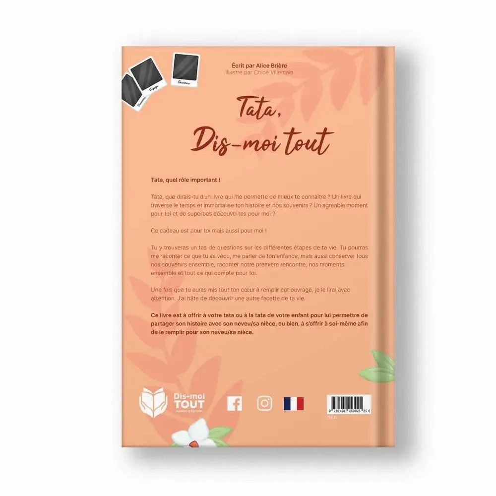 Gifts - Tata gift book tell me everything - DIS-MOI TOUT