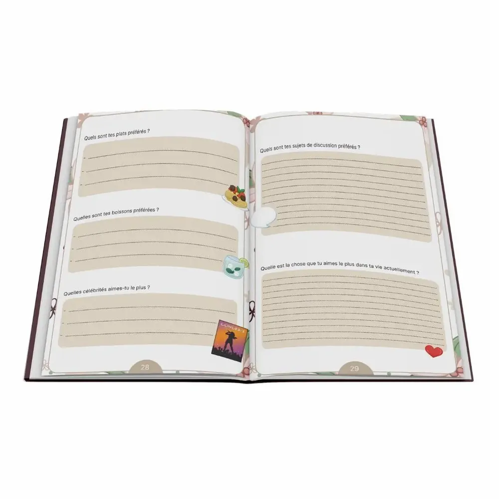 Gifts - My sister, tell me everything gift book - DIS-MOI TOUT