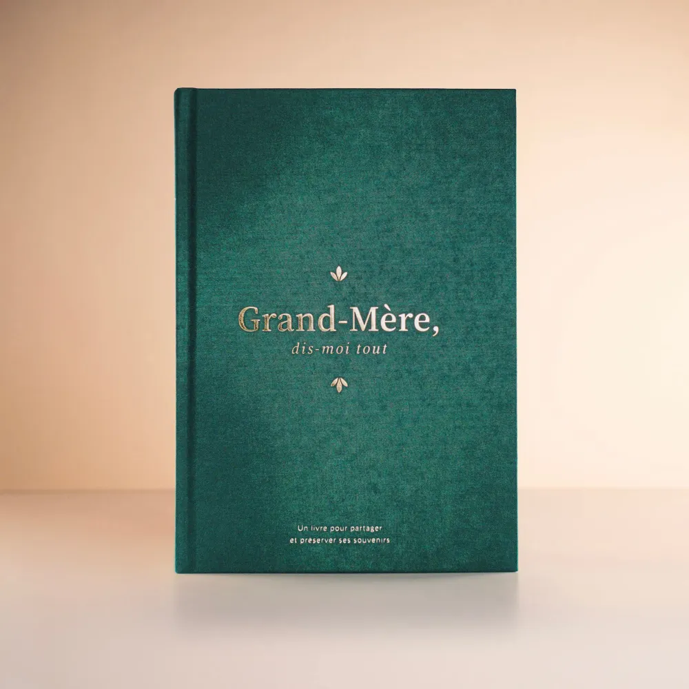 Gifts - Grandma Tell Me Everything Premium Edition Gift Book - DIS-MOI TOUT